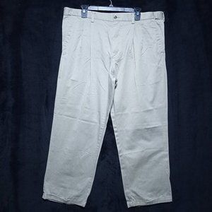 George Men's Dress Pants Size‎ 38X29 Light Gray 100% Cotton #1217